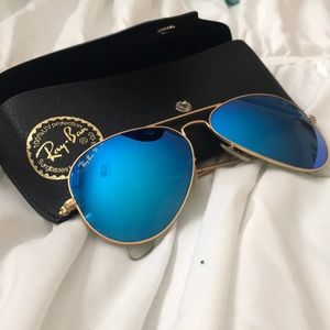 Polarized Rayban Aviators